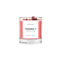 Chakra 1 Red Jasper Gemstone Candle