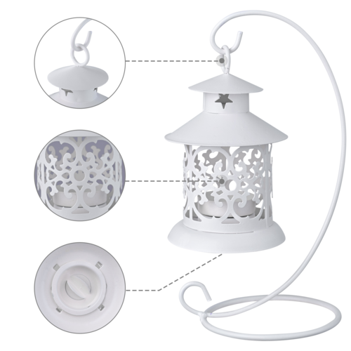 Candle holder with bracket for Wedding Home Decoration